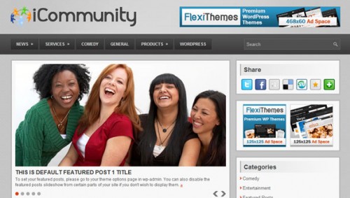 FlexiThemes iCommunity Theme