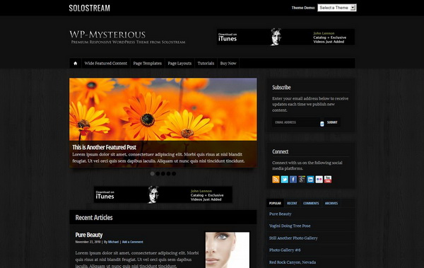 Solostream Mysterious Theme