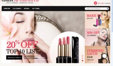 Gala Aphrodite Theme Review- A Premium Magento Theme for online Beauty and Cosmetic Store