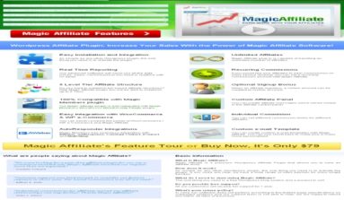 Magic Affiliate Plug-In Review-A Premium plugin for creating an online membership site