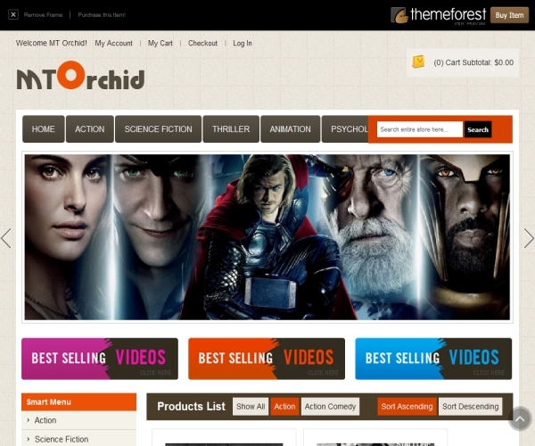 ThemForest MT Orchid Magento Theme