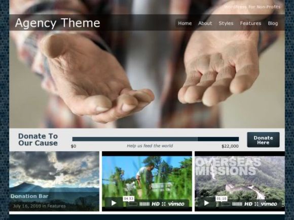 Organized Themes Agency Theme