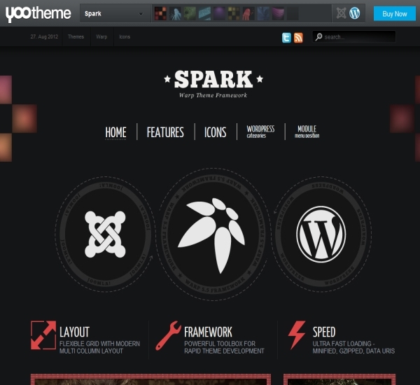 Yootheme Spark WordPress Theme