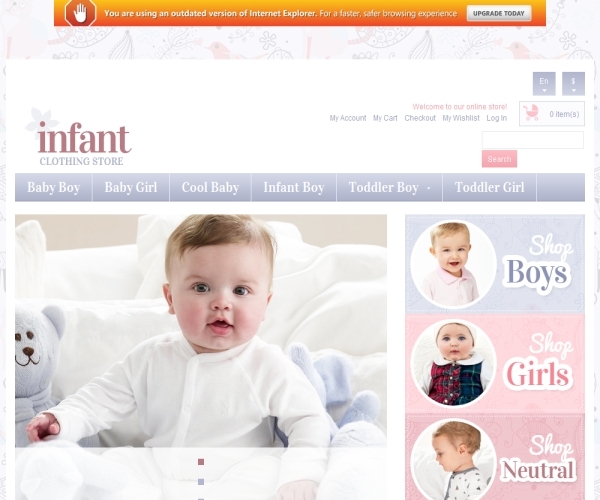 Infant Premium Magento Theme