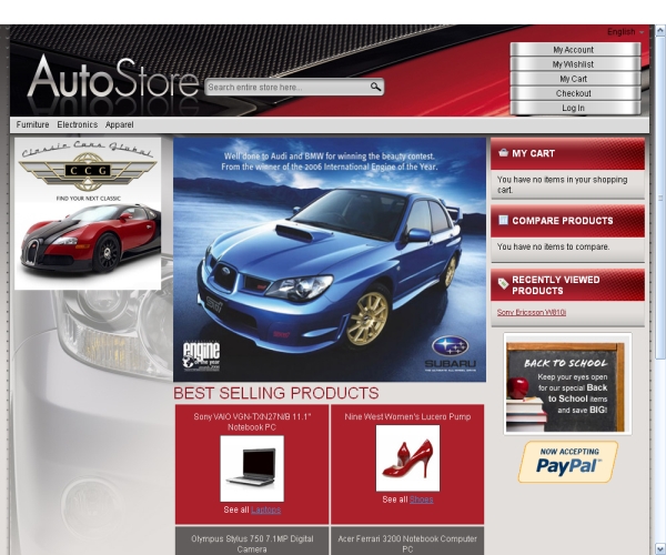 Auto Store-Premium Magento theme