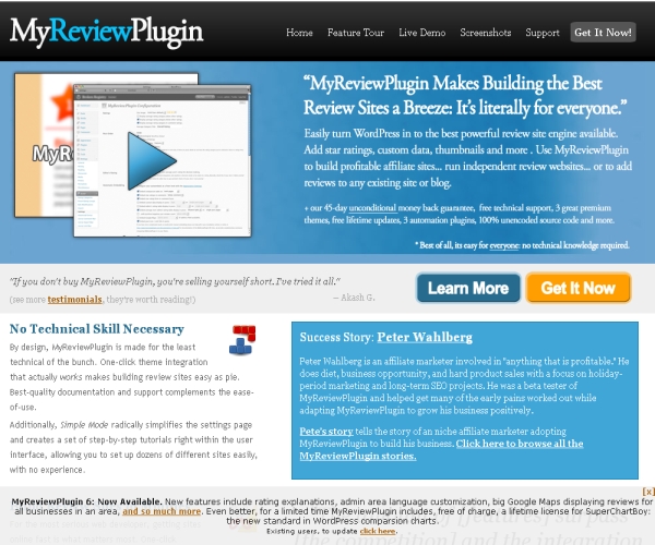 My Review Plug-in